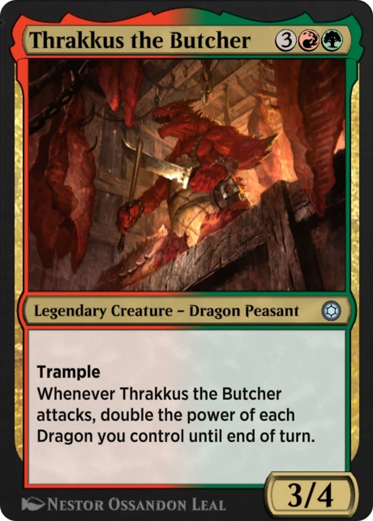 Image of Thrakkus the Butcher (HBG-250) - Alchemy Horizons: Baldur's Gate