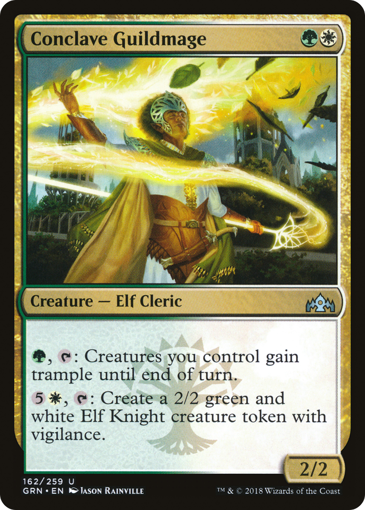 Image of Conclave Guildmage (GRN-162) - Guilds of Ravnica Foil