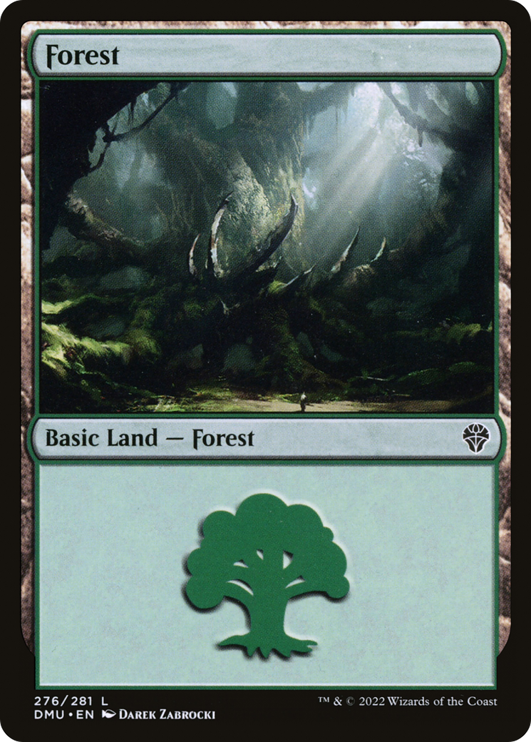Image of Forest (276) (DMU-276) - Dominaria United Foil