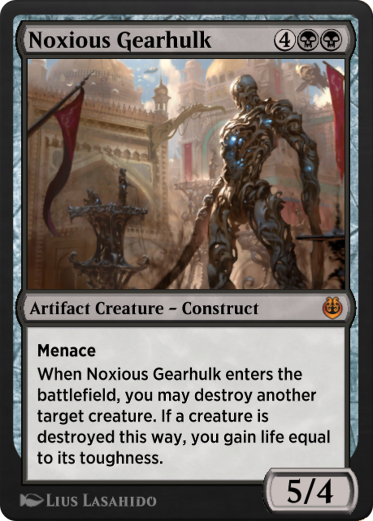 Image of Noxious Gearhulk (KLR-104) - Kaladesh Remastered
