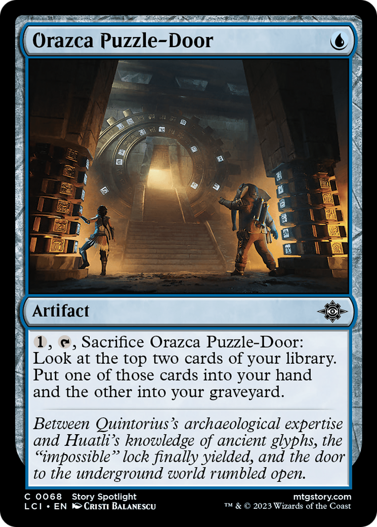 Image of Orazca Puzzle-Door (LCI-068) - The Lost Caverns of Ixalan