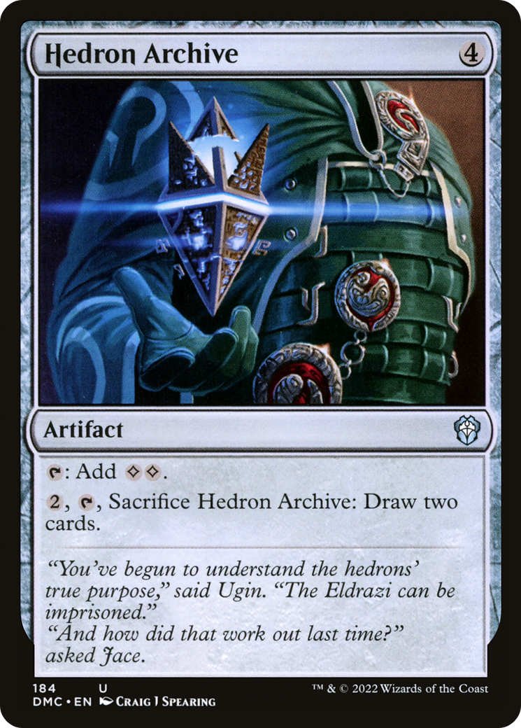 Image of Hedron Archive (DMC-184) - Dominaria United Commander