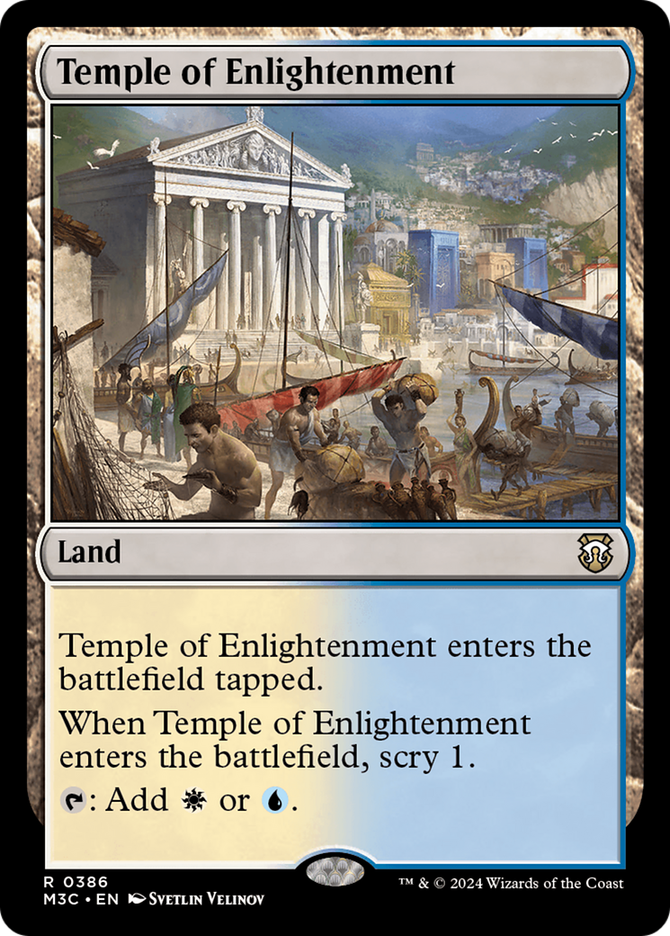 Image of Temple of Enlightenment (M3C-386) - Modern Horizons 3 Commander