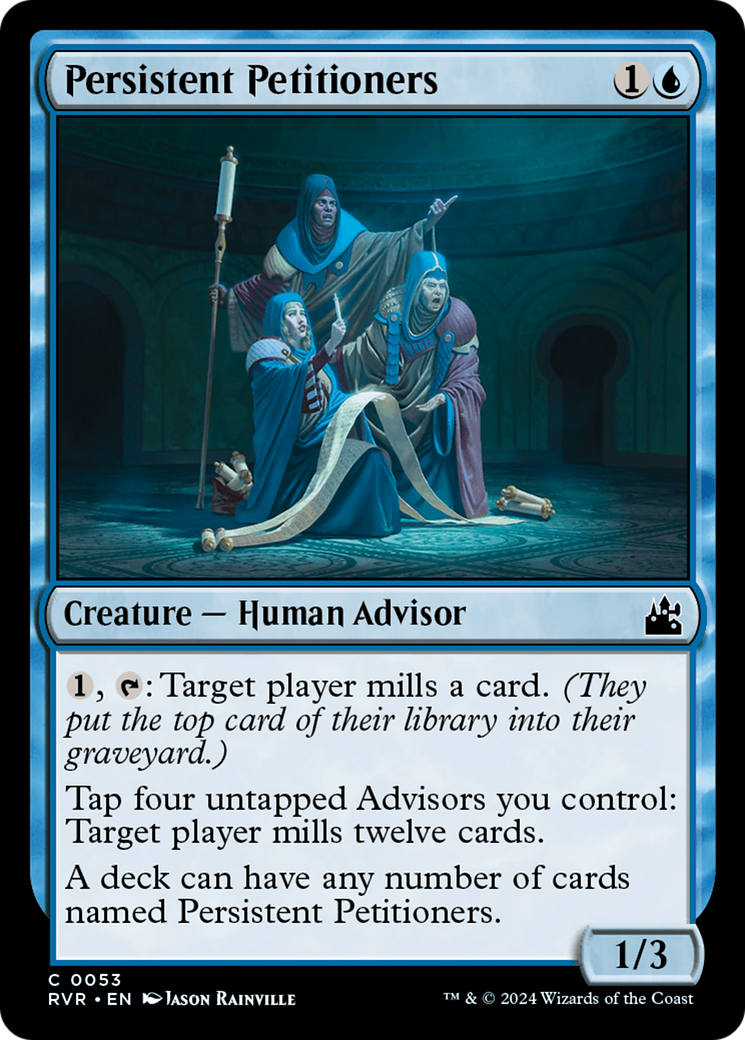 Image of Persistent Petitioners (RVR-053) - Ravnica Remastered