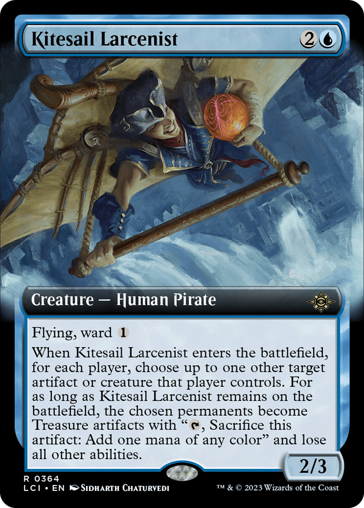 Image of Kitesail Larcenist (Extended Art) (LCI-364) - The Lost Caverns of Ixalan: (Extended Art)