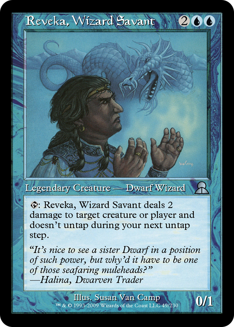 Image of Reveka, Wizard Savant (ME3-049) - Masters Edition III Foil