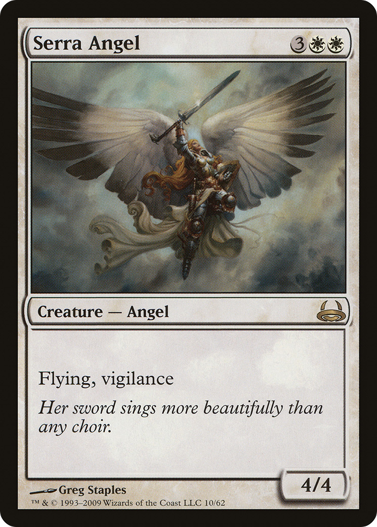 Image of Serra Angel (DDC-010) - Duel Decks: Divine vs. Demonic