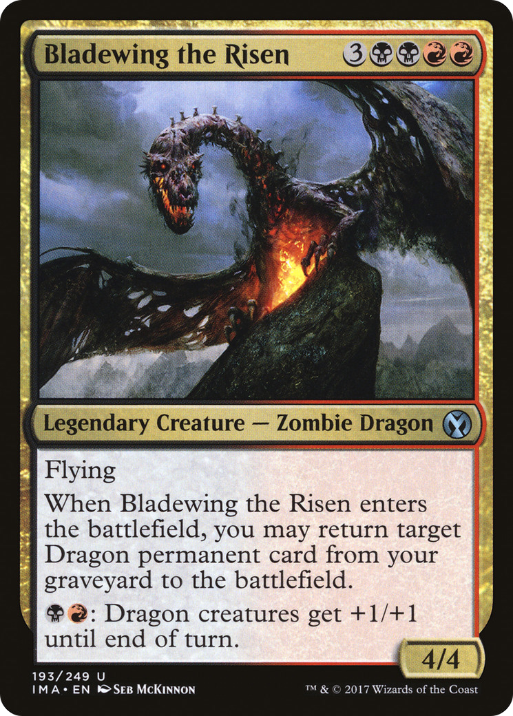 Image of Bladewing the Risen (IMA-193) - Iconic Masters
