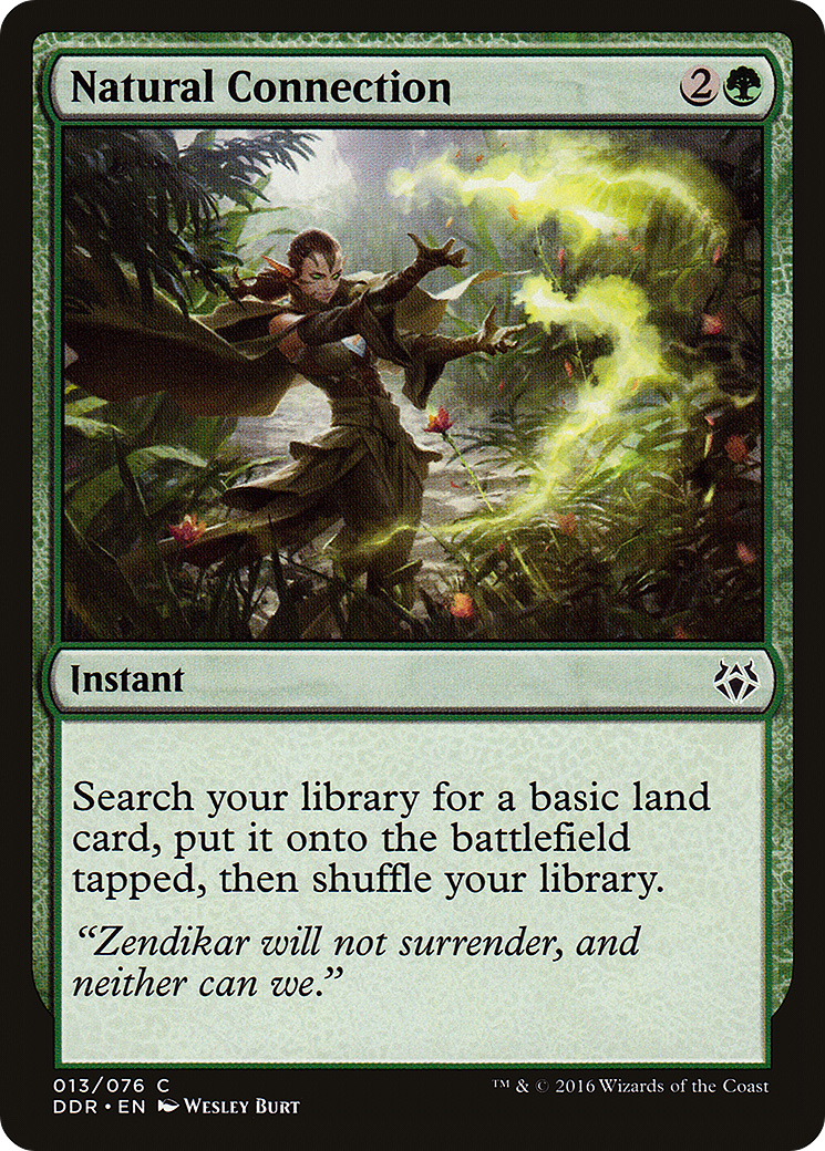 Image of Natural Connection (DDR-013) - Duel Decks: Nissa vs. Ob Nixilis