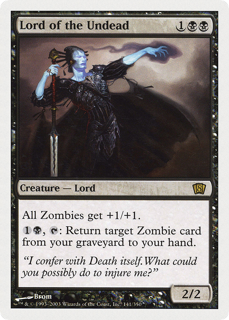 Image of Lord of the Undead (8ED-141) - 8th Edition
