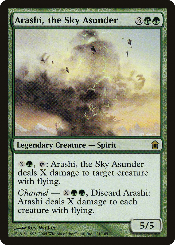 Image of Arashi, the Sky Asunder (SOK-121) - Saviors of Kamigawa Foil