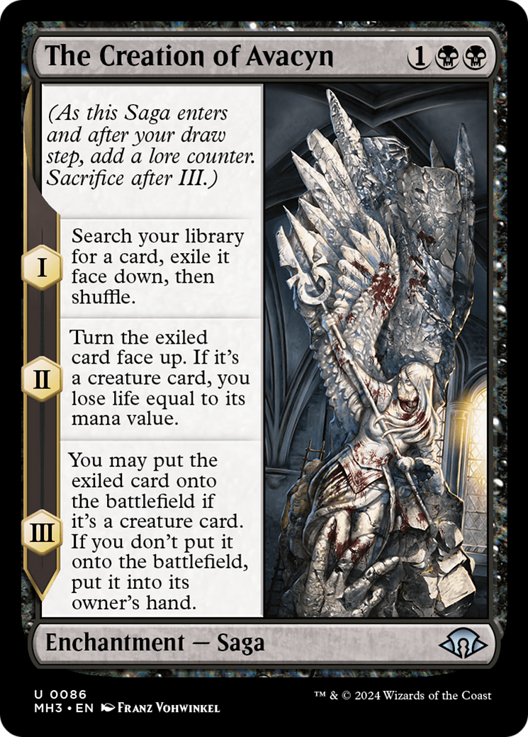 Image of The Creation of Avacyn (MH3-086) - Modern Horizons 3 Foil