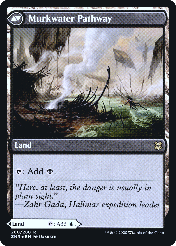 Image of Clearwater Pathway (PRE-260) - Zendikar Rising Promos Foil