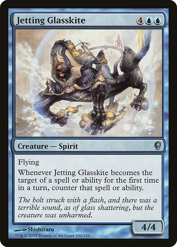 Image of Jetting Glasskite (CNS-100) - Conspiracy Foil