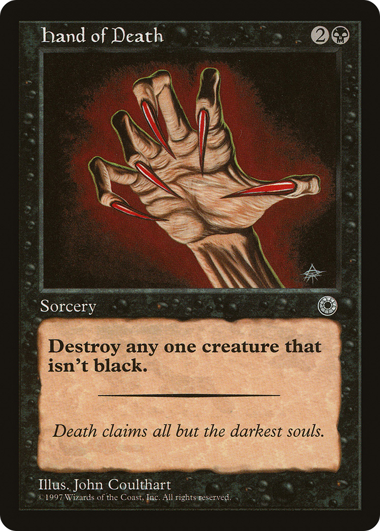 Image of Hand of Death (POR-) - Portal