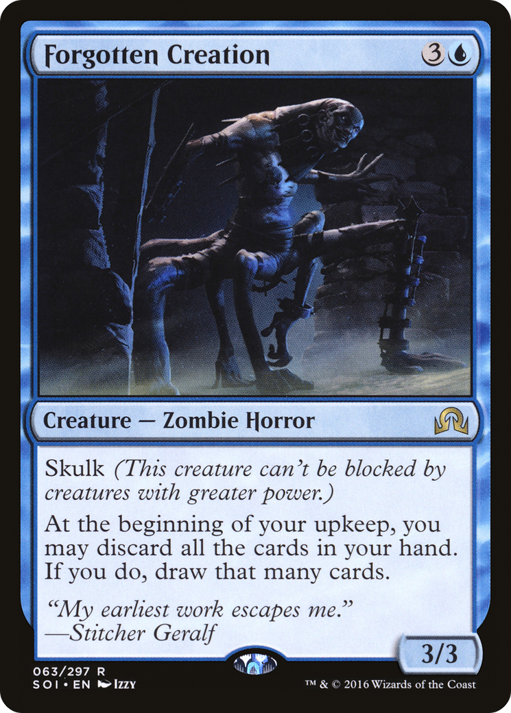 Image of Forgotten Creation (SOI-063) - Shadows over Innistrad