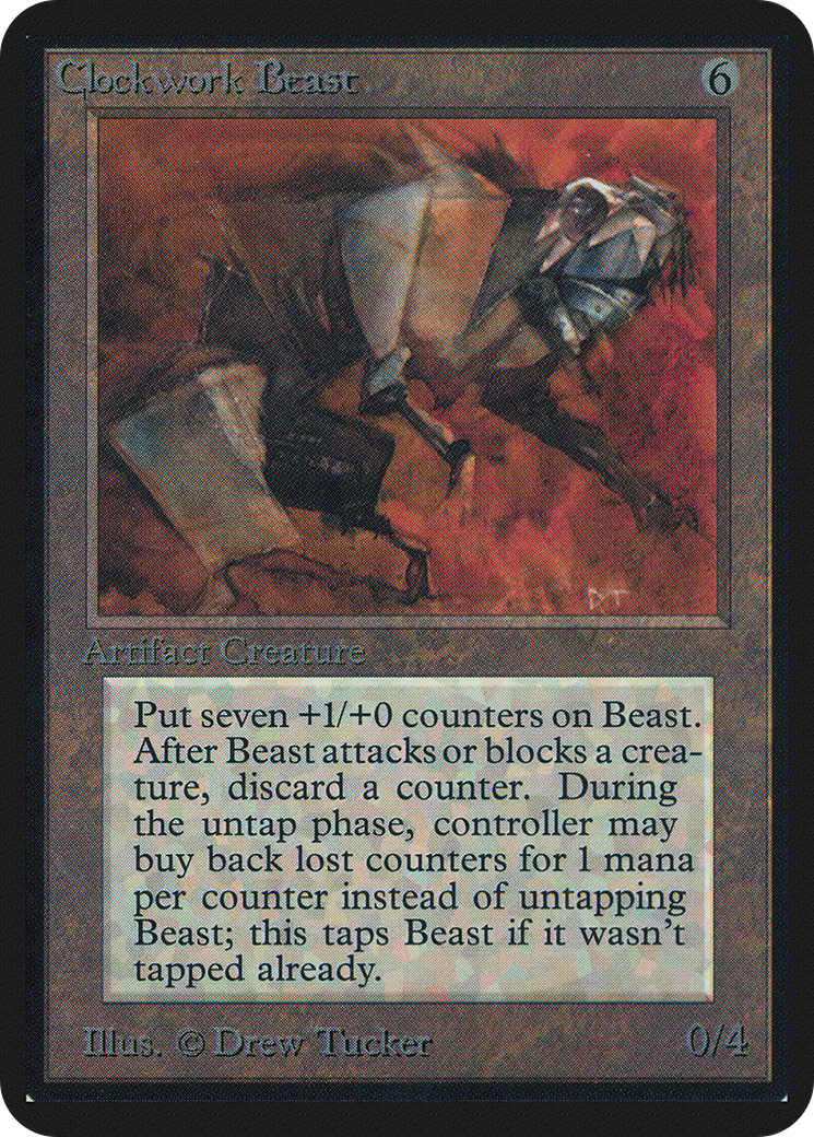Image of Clockwork Beast (LEA-) - Limited Edition Alpha
