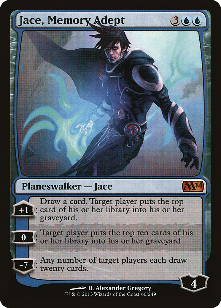 Image of Jace, Memory Adept (M14-060) - Magic 2014