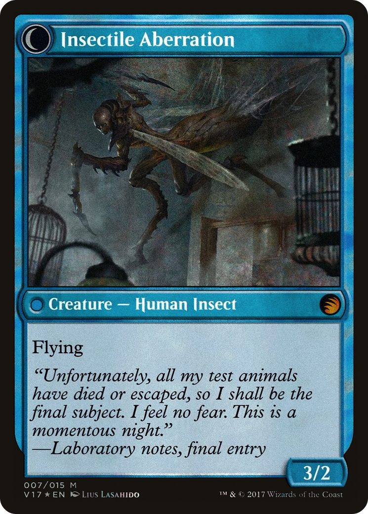 Image of Delver of Secrets (V17-007) - From the Vault: Transform: (Double Faced Transform) Foil