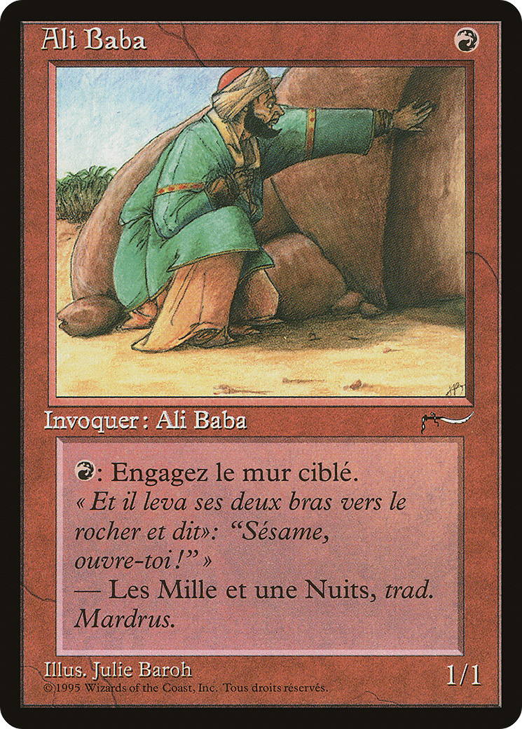 Image of Ali Baba (French) (REN-) - Renaissance