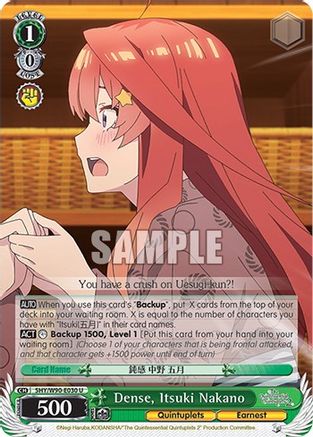 Image of Dense, Itsuki Nakano (5HY/W90-E030 U) - The Quintessential Quintuplets 2