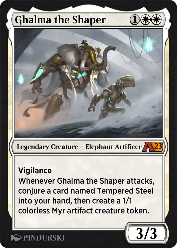 Image of Ghalma the Shaper (YONE-001) - Alchemy: Phyrexia
