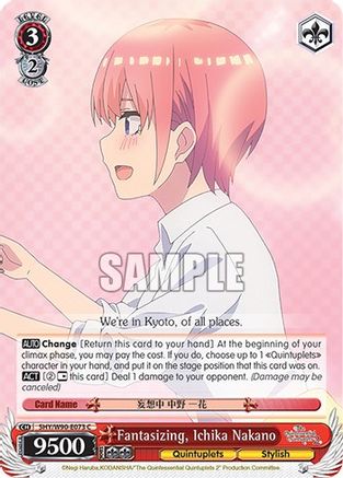 Image of Fantasizing, Ichika Nakano (5HY/W90-E073 C) - The Quintessential Quintuplets 2