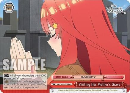 Image of Visiting Her Mother's Grave (5HY/W90-E079 CR) - The Quintessential Quintuplets 2