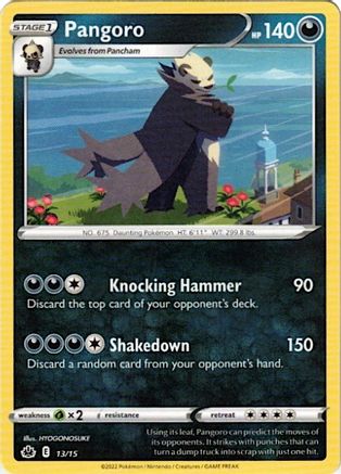 Image of Pangoro 013/015  McDonalds Promos 2022 - Promo