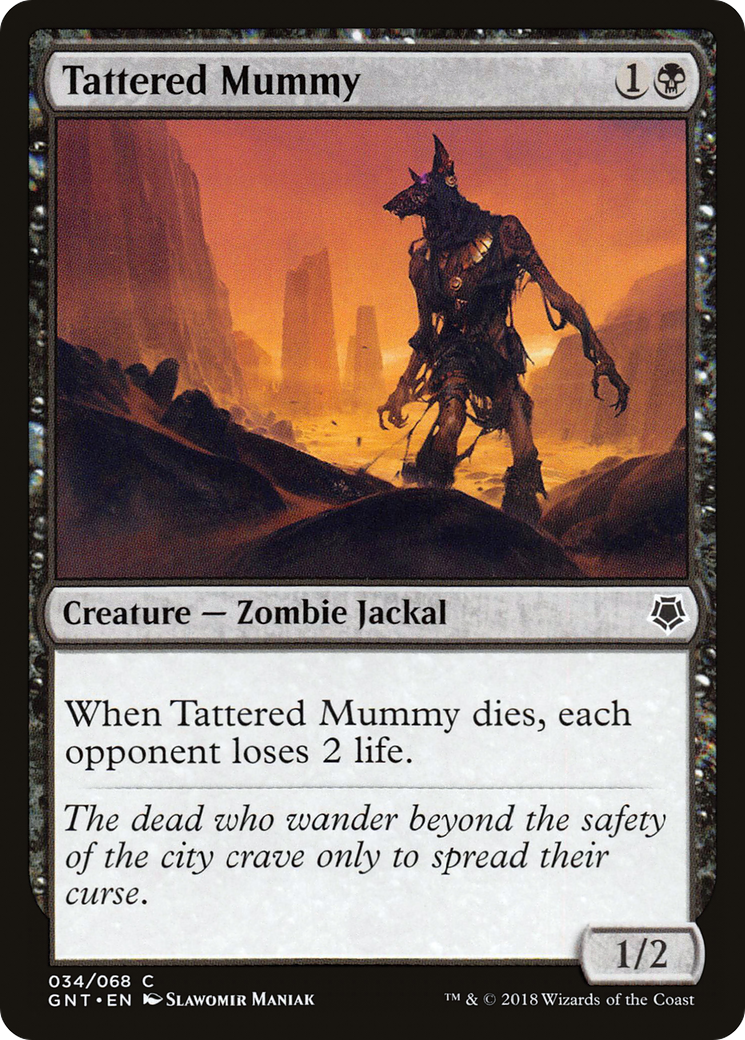 Image of Tattered Mummy (GNT-034) - Game Night