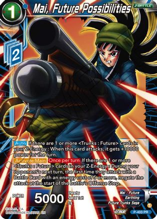 Image of Mai, Future Possibilities (P-403) - Promotion Cards Foil