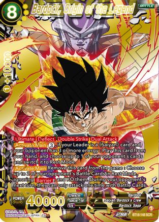 Image of Bardock, Origin of the Legend (BT18-148) - Dawn of the ZLegends Foil