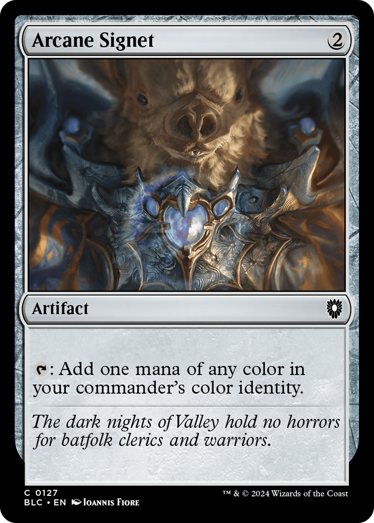 Image of Arcane Signet (BLC-127) - Bloomburrow Commander