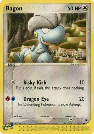 Image of Bagon 050/97  Nintendo Promos - Promo