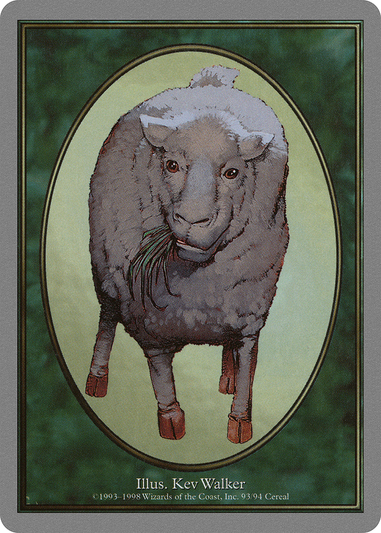 Image of Sheep Token (UGL-093) - Unglued Tokens