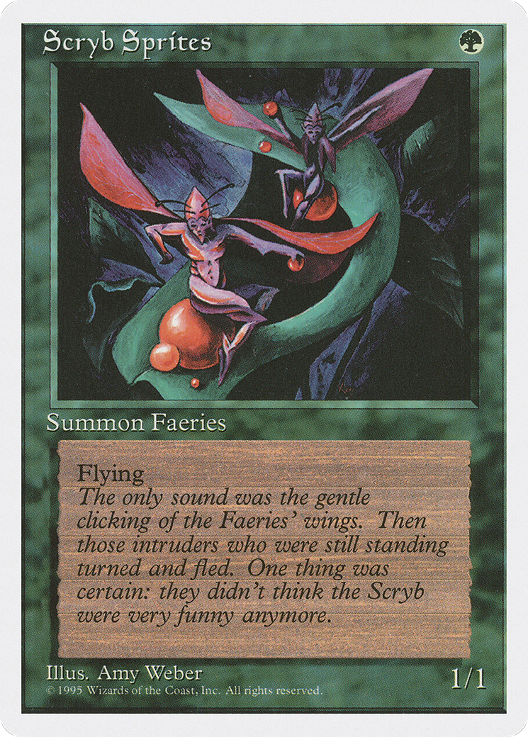 Image of Scryb Sprites (4ED-) - Fourth Edition