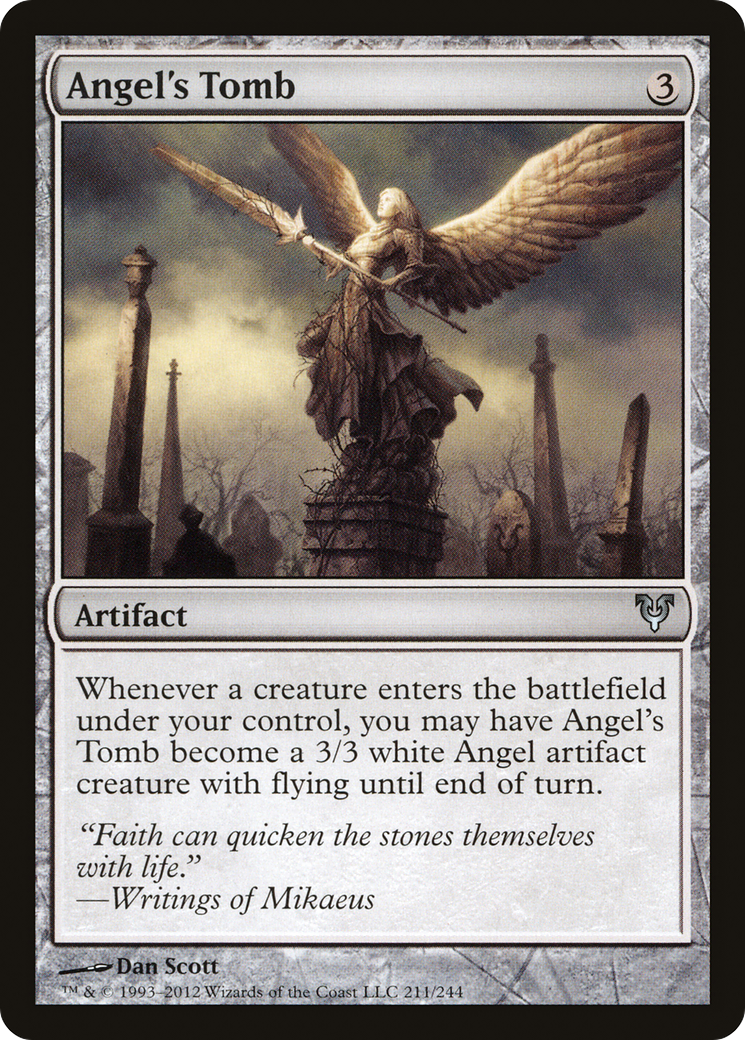 Image of Angel's Tomb (AVR-211) - Avacyn Restored Foil