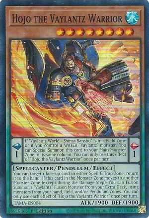 Image of Hojo the Vaylantz Warrior (TAMA-EN004) - Tactical Masters 1st Edition