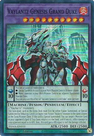 Image of Vaylantz Genesis Grand Duke (TAMA-EN010) - Tactical Masters 1st Edition