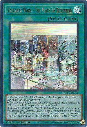 Image of Vaylantz Wars - The Place of Beginning (TAMA-EN011) - Tactical Masters 1st Edition