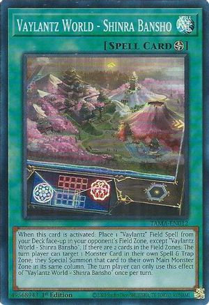 Image of Vaylantz World - Shinra Bansho (TAMA-EN012) - Tactical Masters 1st Edition
