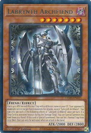 Image of Labrynth Archfiend (TAMA-EN015) - Tactical Masters 1st Edition