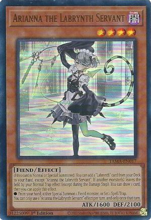 Image of Arianna the Labrynth Servant (TAMA-EN017) - Tactical Masters 1st Edition