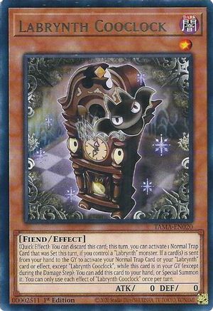 Image of Labrynth Cooclock (TAMA-EN020) - Tactical Masters 1st Edition