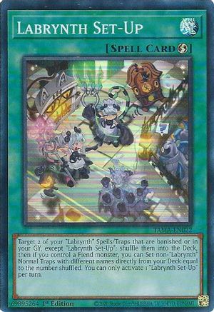 Image of Labrynth Set-Up (TAMA-EN022) - Tactical Masters 1st Edition