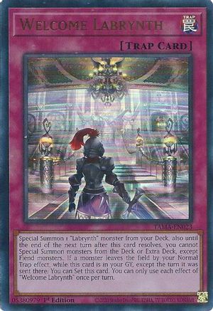 Image of Welcome Labrynth (TAMA-EN023) - Tactical Masters 1st Edition