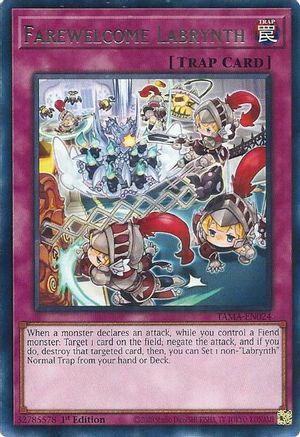 Image of Farewelcome Labrynth (TAMA-EN024) - Tactical Masters 1st Edition