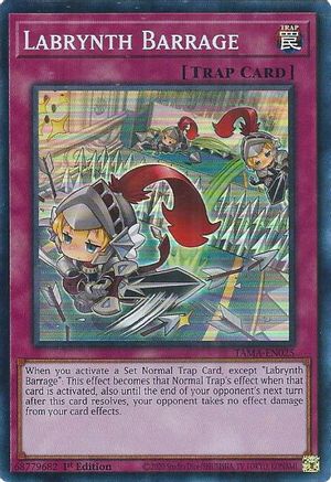 Image of Labrynth Barrage (TAMA-EN025) - Tactical Masters 1st Edition