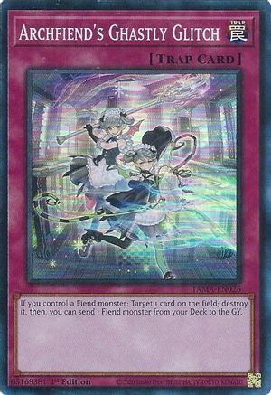 Image of Archfiend's Ghastly Glitch (TAMA-EN026) - Tactical Masters 1st Edition