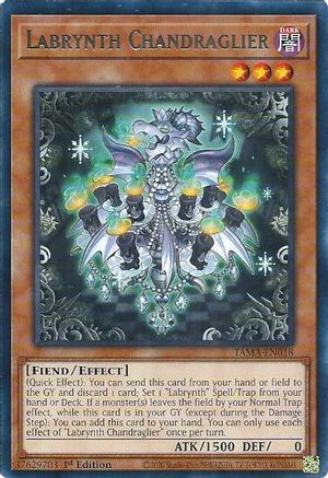 Image of Labrynth Chandraglier (TAMA-EN018) - Tactical Masters 1st Edition